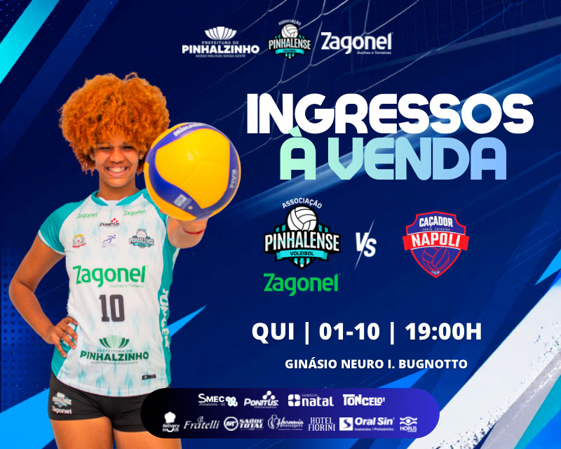 Pinhalense ZagOnel x Caçador Napoli
